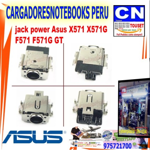 jack power Asus X571 X571G  F571 F571G GT