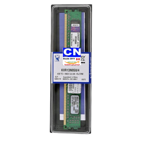 Memoria PC DESKTOP Ram Ddr3 4gb 1333mhz KINGSTON