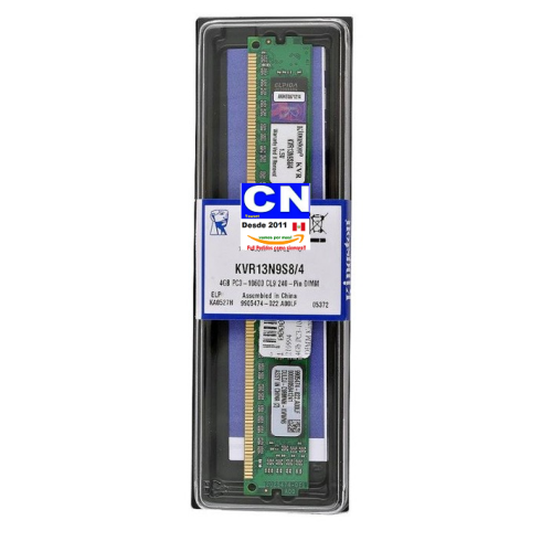 RAM MEMORIA PC DDR3 4GB 1333 BUSS KINGSTON DESKTOP