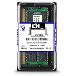 RAM MEMORIA SODIMM DDR3 8GB 1333 BUSS KINGSTON LAPTOP