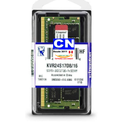 RAM MEMORIA SODIMM DDR4 16GB 2400 BUSS KINGSTON LAPTOP