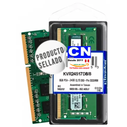 RAM MEMORIA SODIMM DDR4 8GB 2400 BUSS KINGSTON LAPTOP