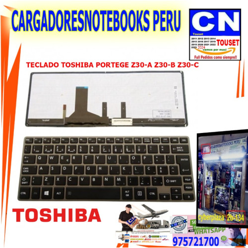Teclado  Laptop Toshiba PORTEGE Z30-A Z30-B