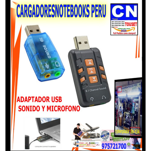 Adaptador De Sonido USB