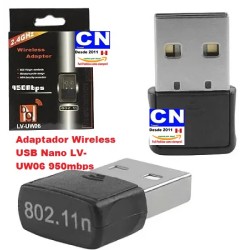 Adaptador Wireless USB Nano LV-UW06 950mbps