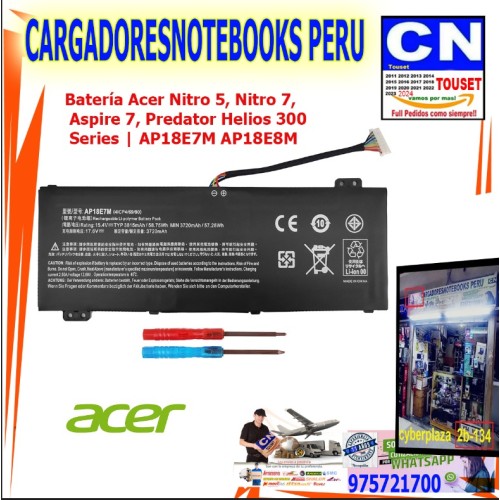 bateria acer AP18E7M AP18E8M nitro 5 7