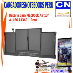 Batería para MacBook Air 13" A1466 A1369 | Perú