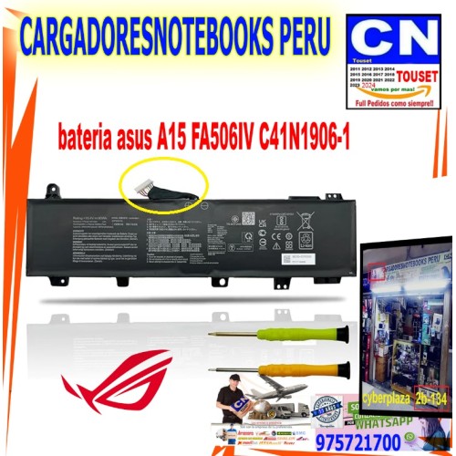 bateria asus A15 FA506IV C41N1906-1