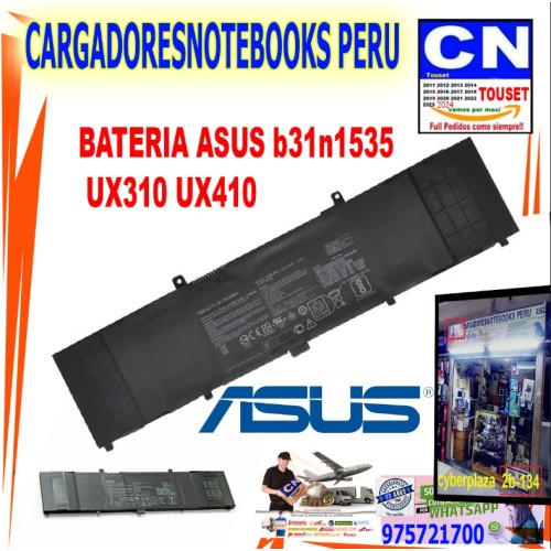 BATERIA ASUS b31n1535  UX310 UX410