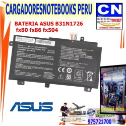 BATERIA ASUS B31N1726  fx80 fx86 fx504