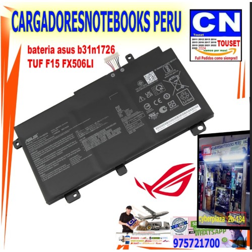 bateria asus b31n1726 TUF F15 FX506LI