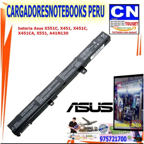 bateria Asus X551C X451 X451C X451CA X551 A41N130