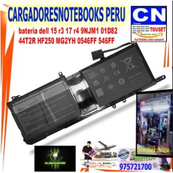 bateria dell 15 r3 17 r4 9NJM1 01D82  44T2R HF250 MG2YH 0546FF