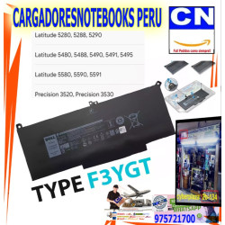 Batería para Laptop Dell F3YGT | Envío en Perú