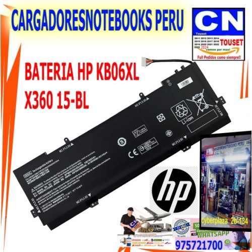 BATERIA HP KB06XL  X360 15-BL