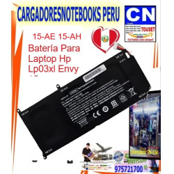 Batería HP LP03XL HSTNN-DB6R Envy 15-AE 15-AH en Perú | Precio