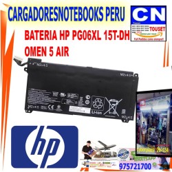 BATERIA HP PG06XL 15T-DH  OMEN 5 AIR