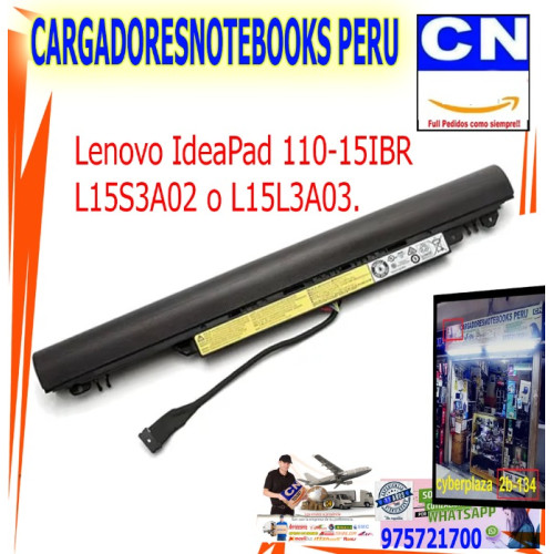Batería LENOVO 15S3A02 IDEAPAD 110-15 110-15IBR 110-15AST