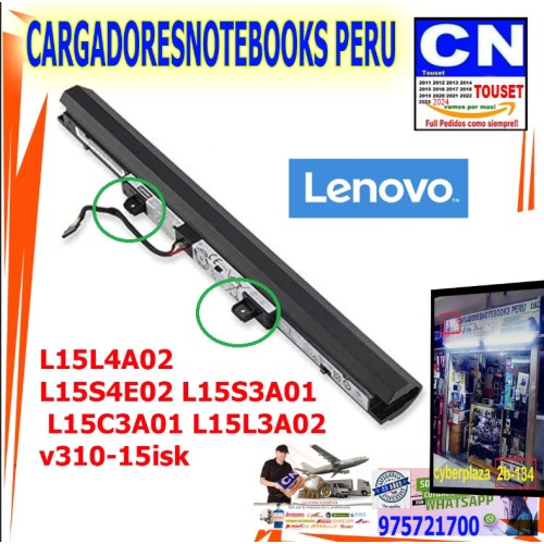 bateria lenovo L15L4A02 L15S4E02 L15S3A01 L15C3A01 L15L3A02 v310-15 v310-14