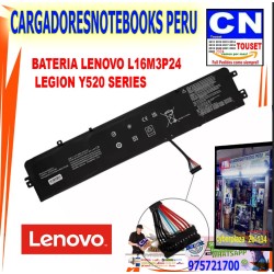 BATERIA LENOVO L16M3P24  LEGION Y520 SERIES