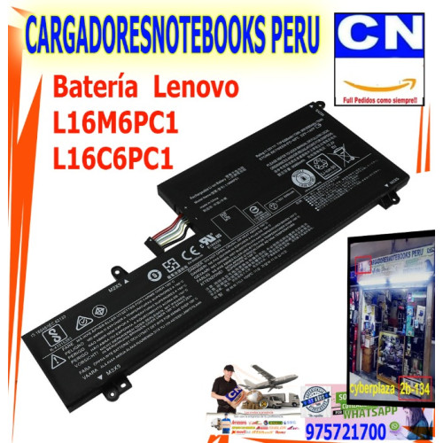 Batería para Laptop Lenovo L16M6PC1 L16C6PC1 | Perú