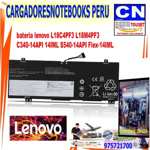 bateria lenovo L18C4PF3 L18M4PF3 C340-14API 14IML S540-14API Flex-14IML