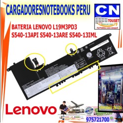 BATERIA LENOVO L19M3PD3  S540-13API S540-13ARE S540-13IML