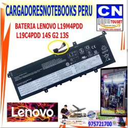 BATERIA LENOVO L19M4PDD  L19C4PDD 14S G2 13S