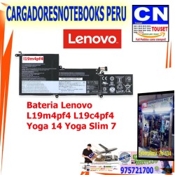 Bateria Lenovo L19m4pf4 L19c4pf4  Yoga 14 Yoga Slim 7