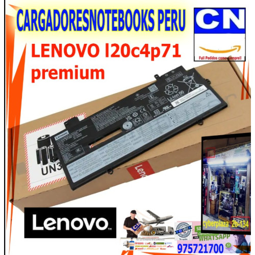 Batería Lenovo L20C4P71 Original 60Wh | Envíos a todo Perú