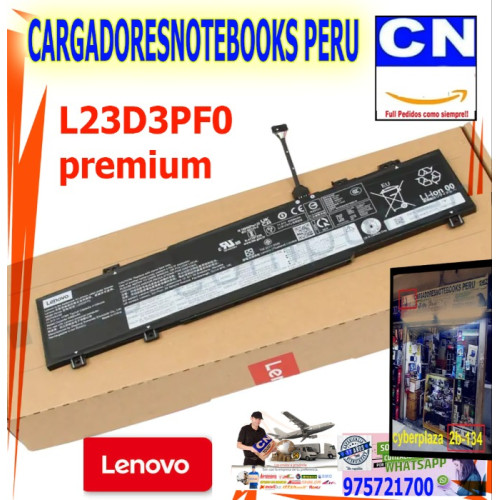 Batería Lenovo L23D3PF0 Original 47Wh | Envíos a todo Perú