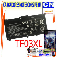 BATERIA PARA HP HSTNN-UB7J TF03XL  3 CELDAS 15 CC INT