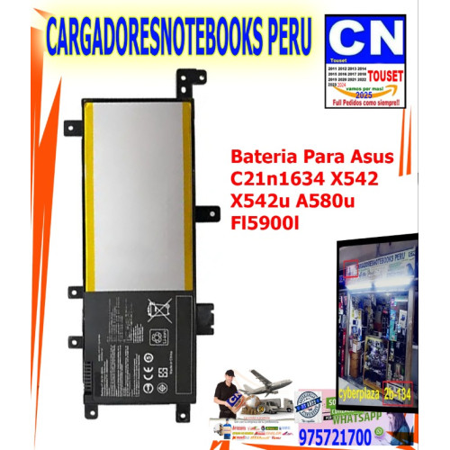 BATERIA PARA ASUS C21N1634 X542 X542U