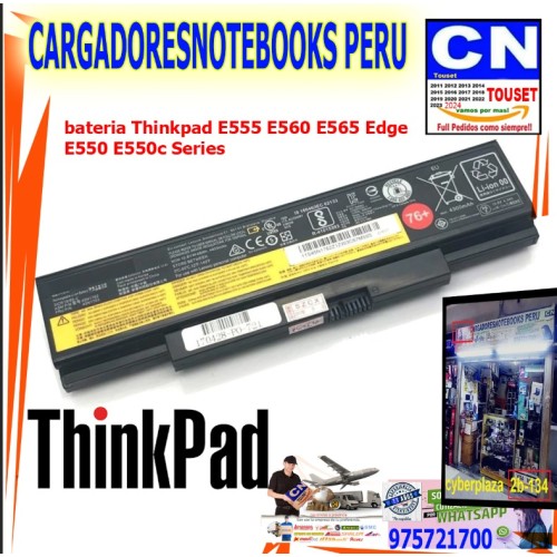 bateria Thinkpad E555 E560 E565 Edge  E550 E550c Series