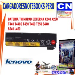 BATERIA THINKPAD EXTERNA X240 X260  T440 T440S T450 T460 T550 S440  S540 L460