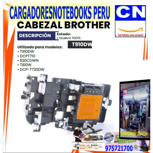 CABEZAL BROTHER T910DW