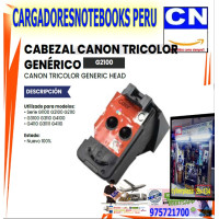 CABEZAL CANON TRICOLOR TRICOLOR GENERICo g2100