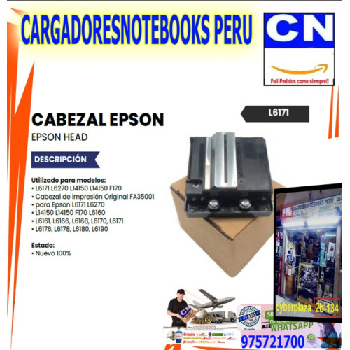 CABEZAL EPSON L6171 L6270 L14150 L14150 F170