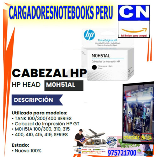 CABEZAL HP M0H51AL