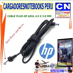 CABLE PLUG HP AZUL 4.5 X 3.0 MM