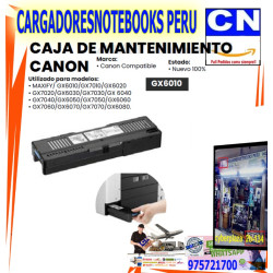 CAJA DE MANTENIMIENTO canon GX6010