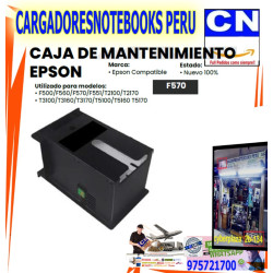 CAJA DE MANTENIMIENTO EPSON F570