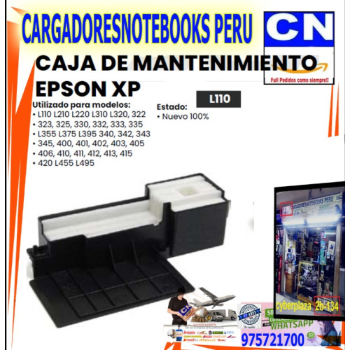 CAJA DE MANTENIMIENTO EPSON L110