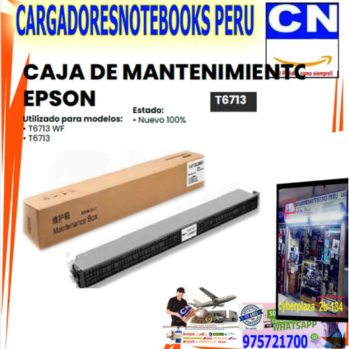 CAJA DE MANTENIMIENTO EPSON T6713