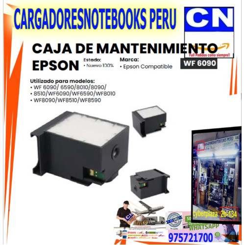 CAJA DE MANTENIMIENTO EPSON WF 6090