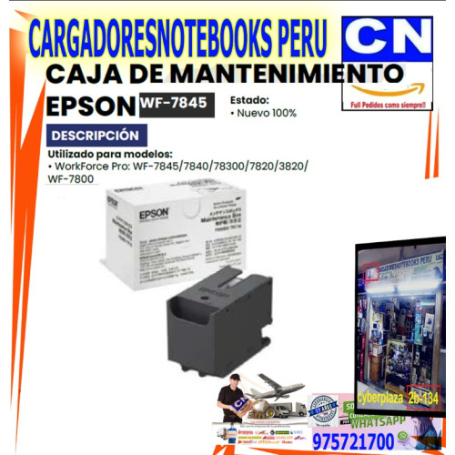 CAJA DE MANTENIMIENTO EPSON WF-7845