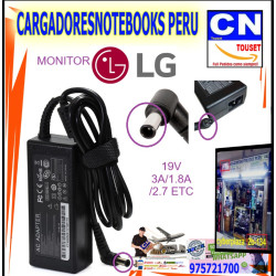 CARGADOR Lg 19v 3a 1.3a 1.8a 2a monitor