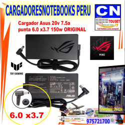 Cargador ORIGINAL Asus 20v 7.5a (6.0 3.7) 150w Series Gaming