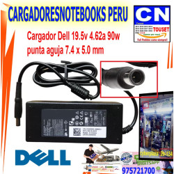 CARGADOR PARA DELL 19.5V 4.62A 90W 7.4*5.0 PUNTA AGUJA