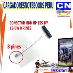 CONECTOR DISCO DURO HDD hp 15s-dy 15-dw version 8 pines CONECTOR DISCO DURO HDD hp 15s-dy 15-dw version 8 pines